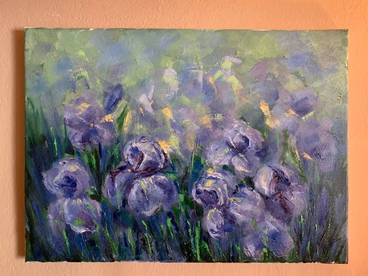 impression of irises