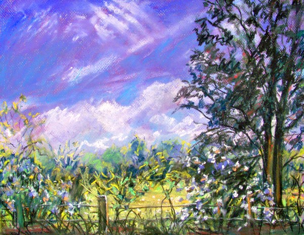 The Land 2008 Pastel