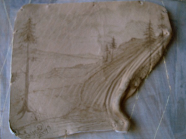 untitled leather landscape #2