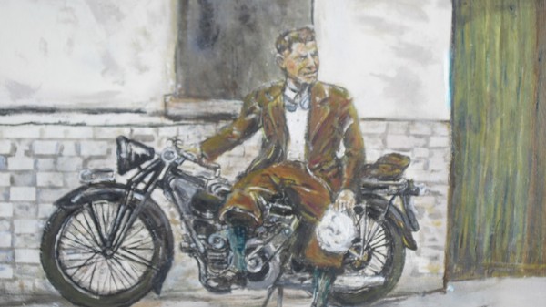 Grampa's Moto Guzzi  1936, Italy 