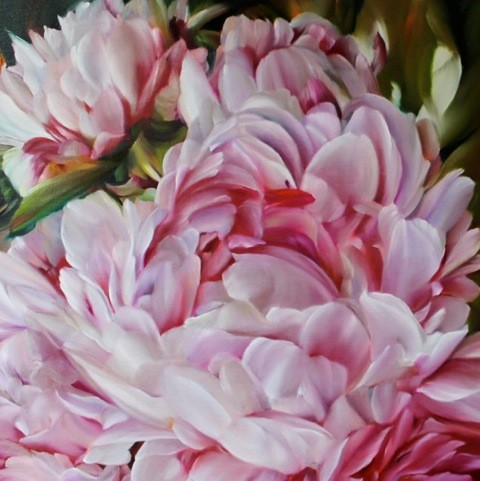 Marcella Kaspar_Embrace1_40x40cm_oil _SOLD