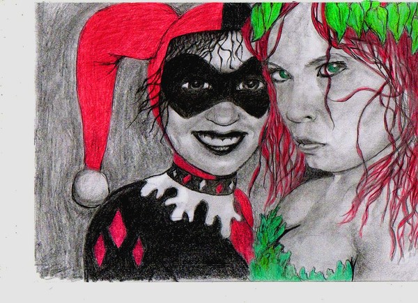 Poison Ivy and Harley Quinn