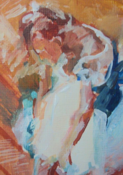 Impressionist Style Ballet Dancer Edgar Degas 