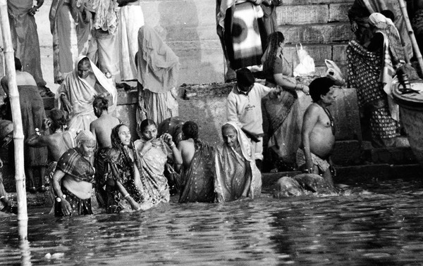 the bathing
