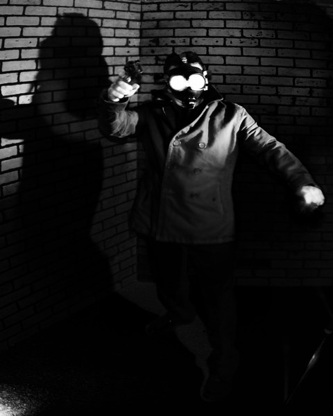 Masked Avenger fades into the night