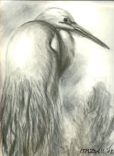 White Egret Side Two