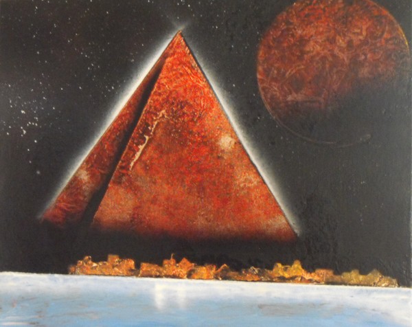 The Red Pyramid and the Old City Ruins
