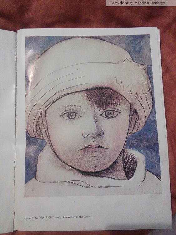 --- PICASSO  BOOKPLATE  PRINT----