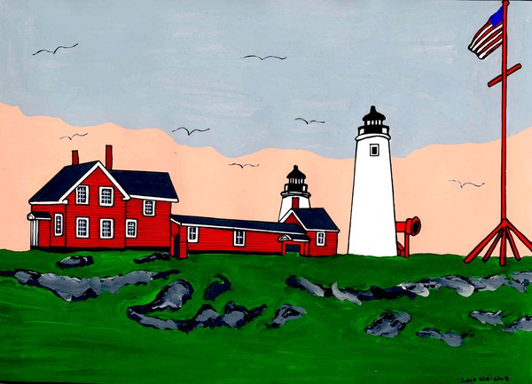 lighthouses paintings