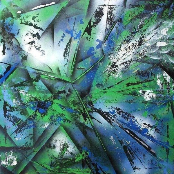 Abstrakt sprayart 27