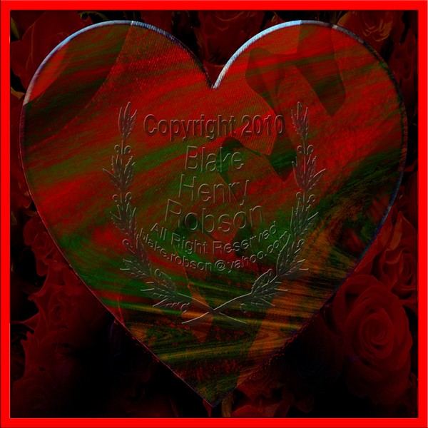 Heart Valentine Gears Roses