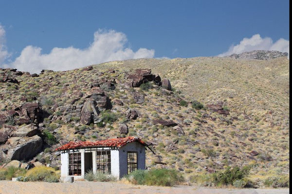 Abandoned Structure, Indian Canyons, Palm Springs,