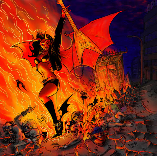 Heavy Metal on Earth
