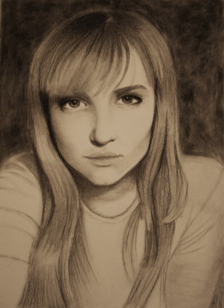 Charcoal Portrait 1