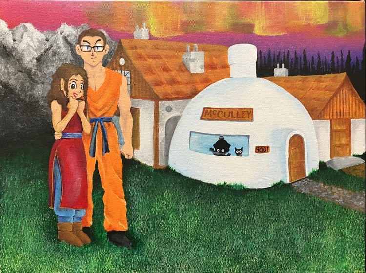 Family portrait Dragonball style 