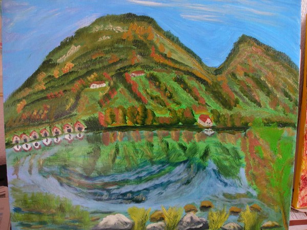 Alpsee of Alpen