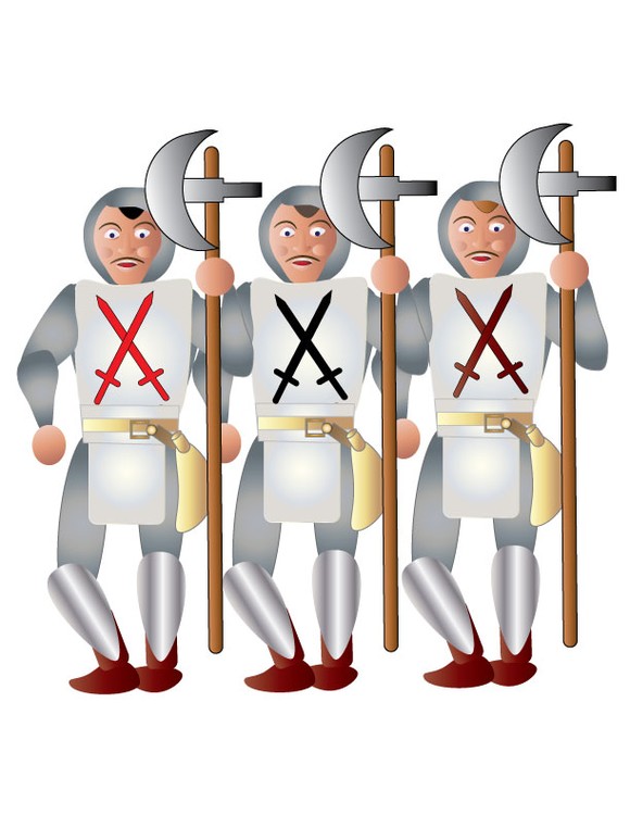 Three-Halberd