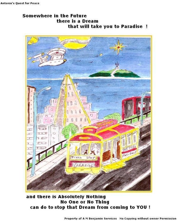Cable Car on a Hill