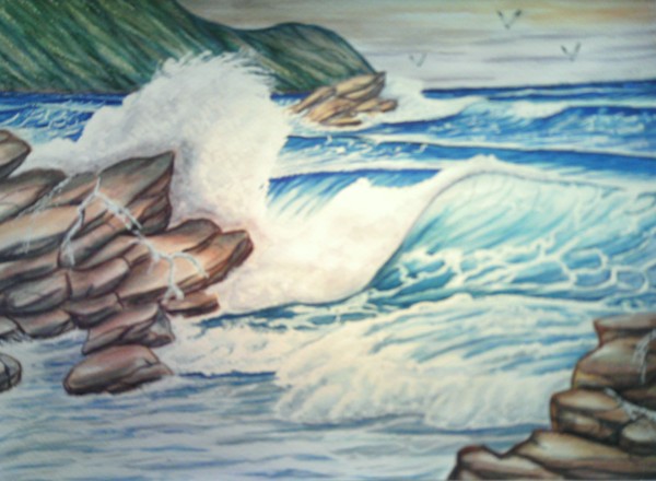 blue cascade