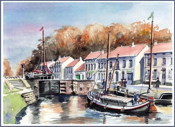 The lock of “The Three Fountaines”