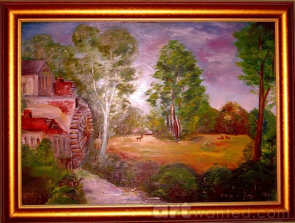 Landscape with Mill