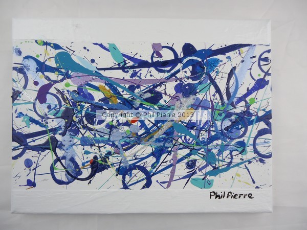 Blue Bubbles 012