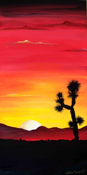 Desert At Dusk