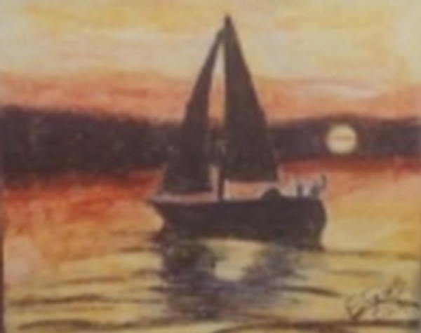 Just a little Sunset Sailing