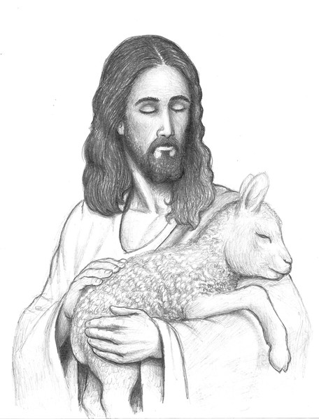 Jesus and the Lamb