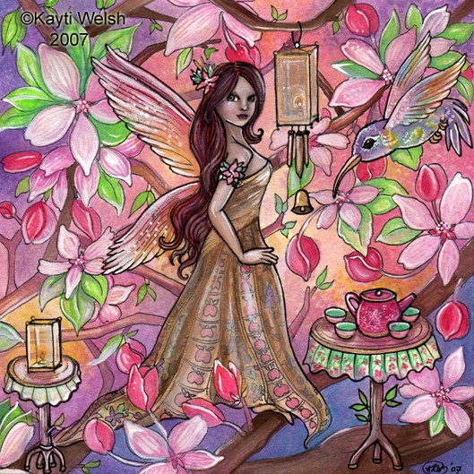 Tea Time with Ms. Hummingbird
