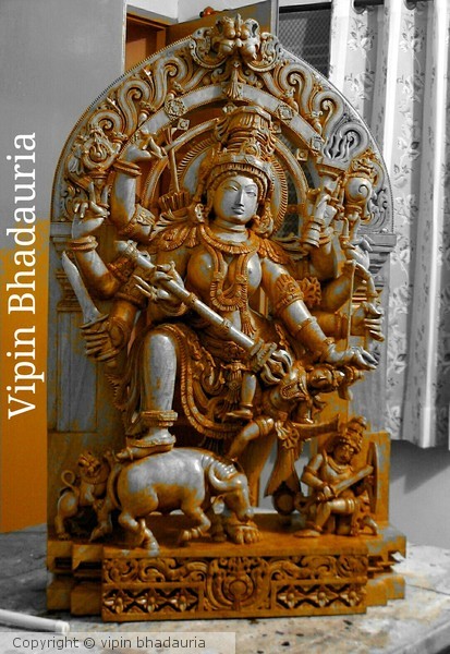 wood carving