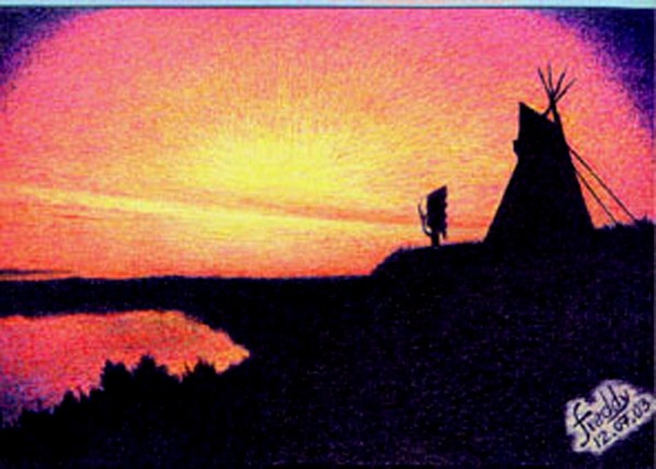 Sunset in Canada