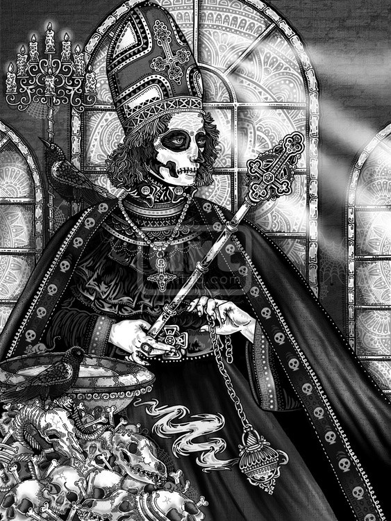 Papa Emeritus Inspired Art