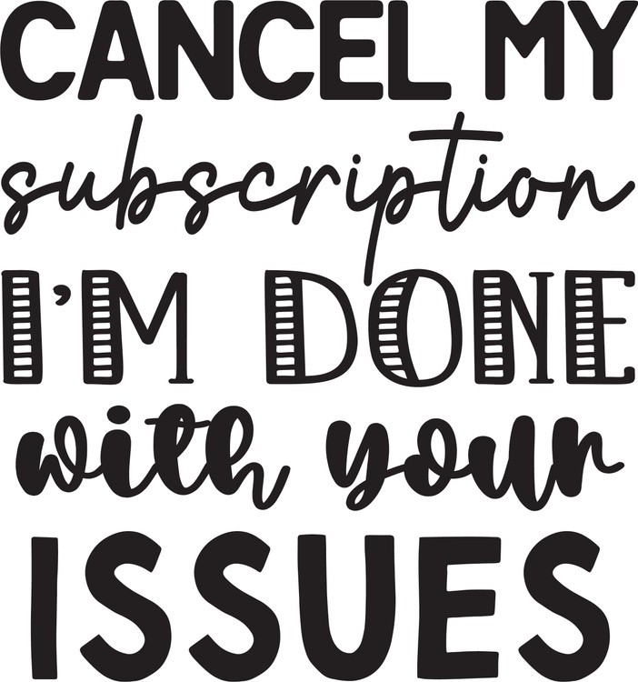 Cancel my susbscription