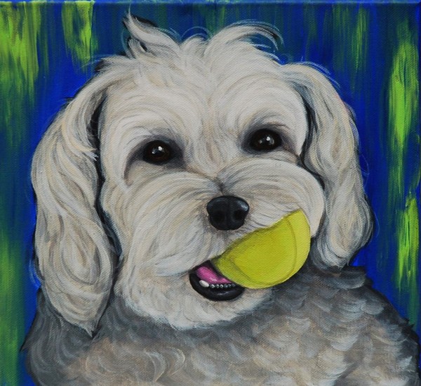 Tucker  custom pet painting