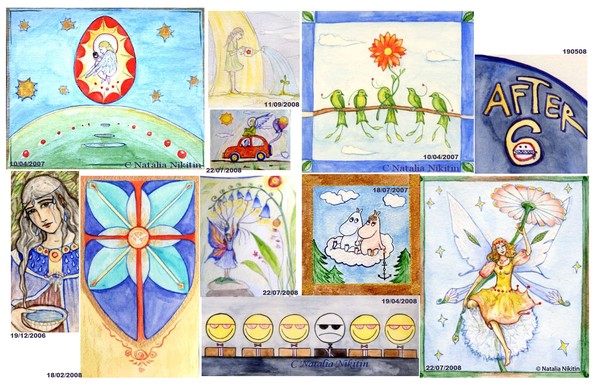 Watercolour sketches