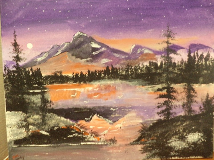 Spectaculor Night Painting # 219