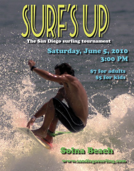 surfing poster