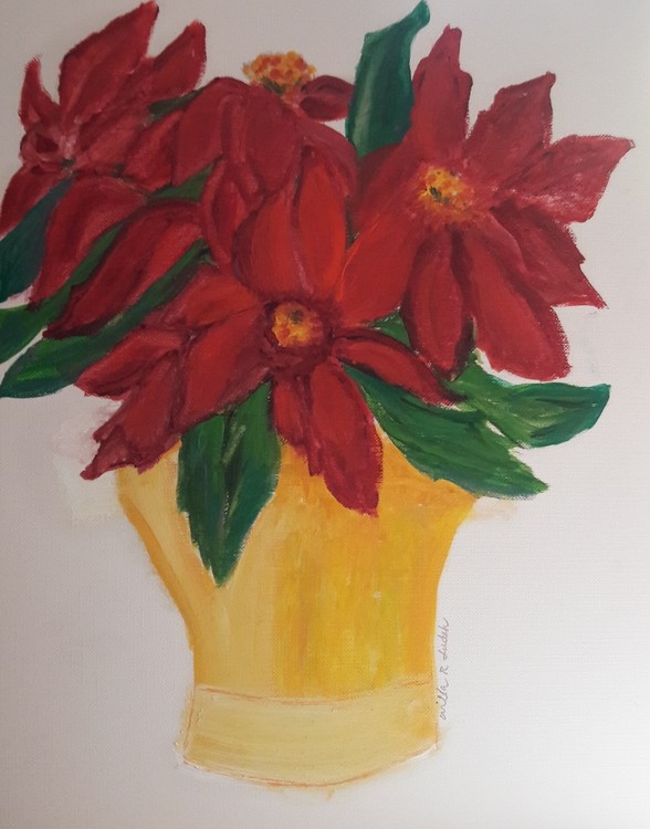 Poinsietta Bouquet