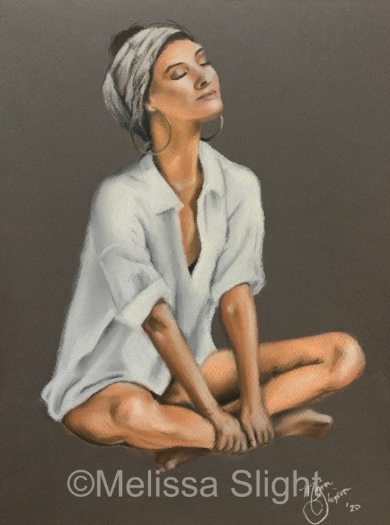 Portrait in the sun