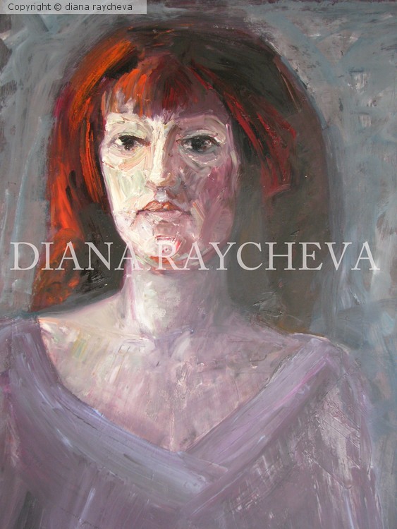 Portrait of woman from life