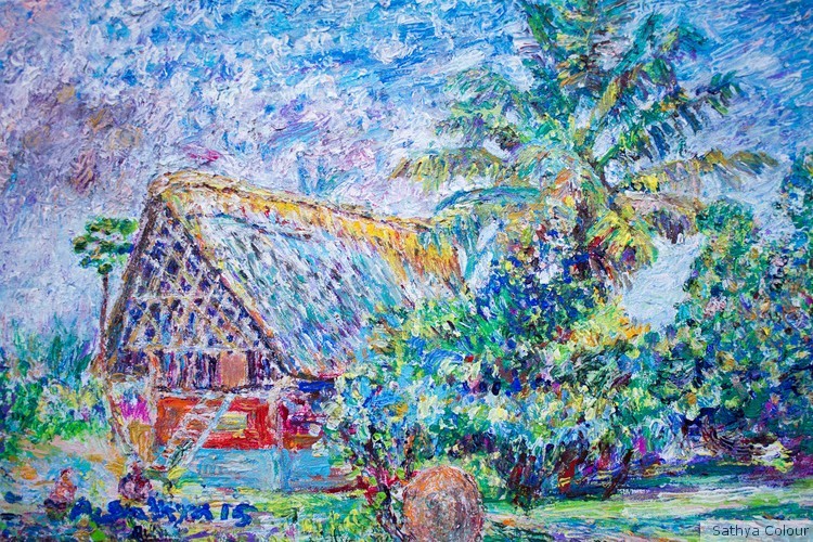Farm hut