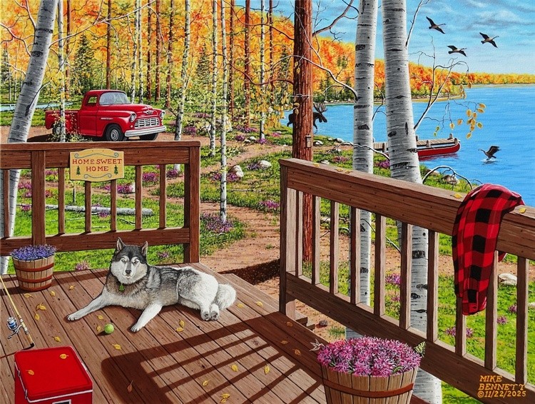 Waiting for His Master