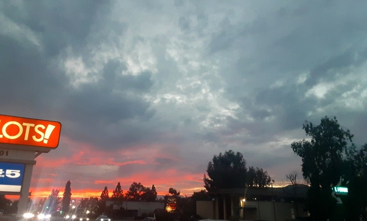 20230911 sunset in Yucaipa