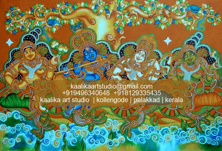 KERALA MURAL KAALIKA ART STUDIO KOLLENGODE PALAKKAD
