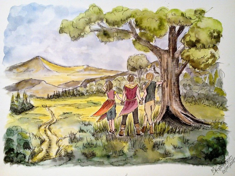 Trio Painting