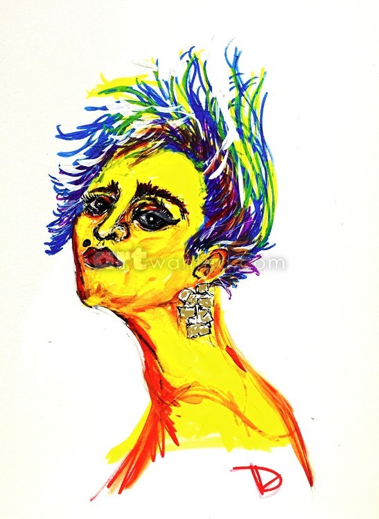 Madonna Caricature