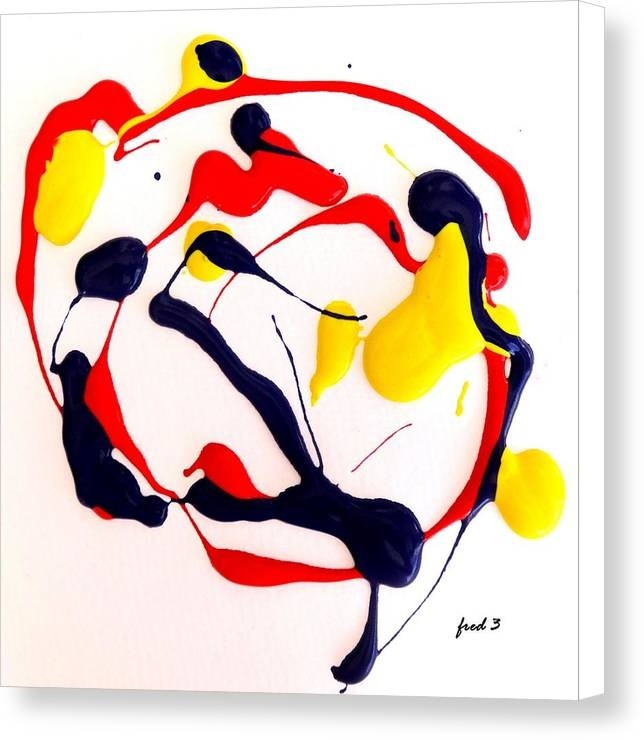 Abstract Fish Giclee P:rint