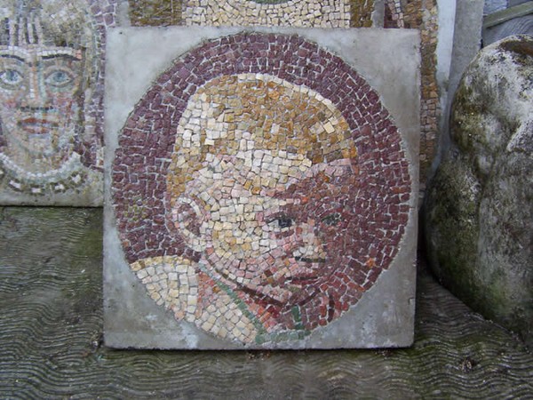 PORTRAIT OF CHILD 1-MOSAIC
