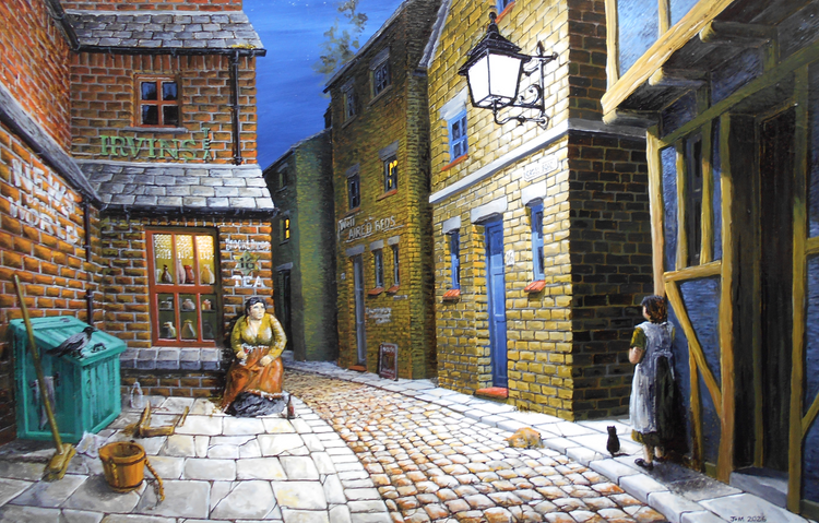 a glass at the end of the day